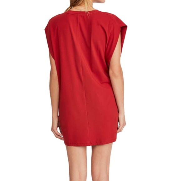 NWT Free People Bianca Shift Dress Fire Brick - Picture 5 of 5